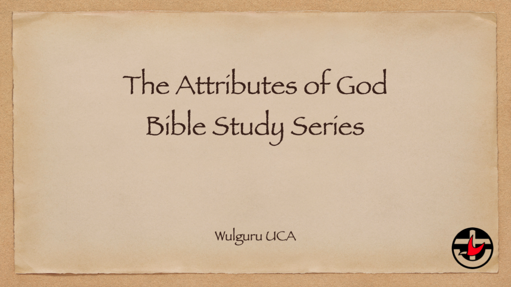 The Sovereignty of God