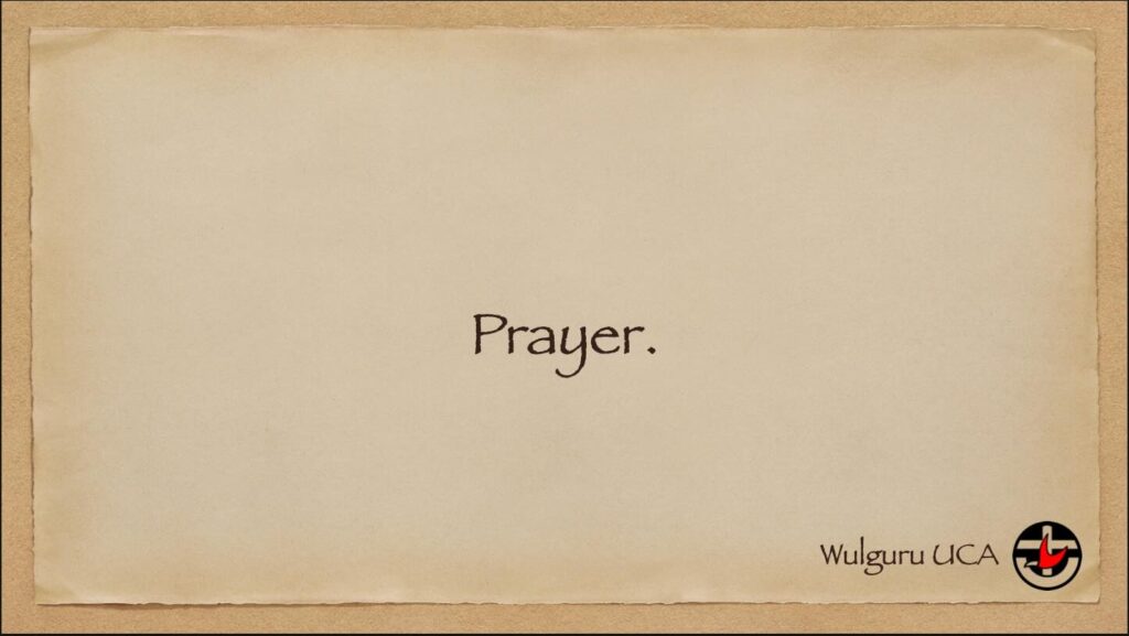 Thinking about Prayer