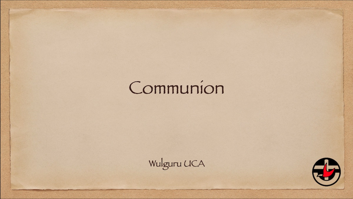 Communion Series Logo