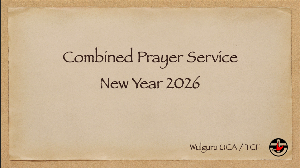 New Year Combined Prayer Service