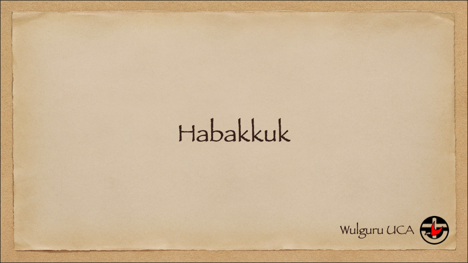 Habakkuk